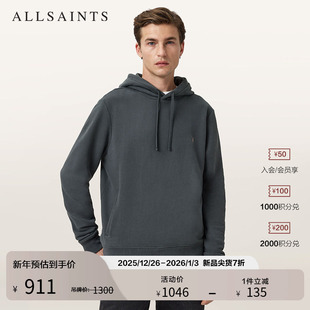 新款 2025年秋季 M003NZ 羊头休闲卫衣柔软连帽衫 ALLSAINTS男士