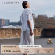 ALLSAINTS女士优雅连衣裙T恤吊带百褶裙两件套裙装 25秋新款 W326DB