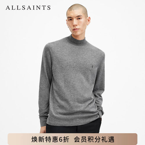 ALLSAINTS男士套头针织衫