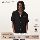 短袖 印花衬衫 蛇年衬衣2025年秋季 ALLSAINTS男士 男装 M034SC