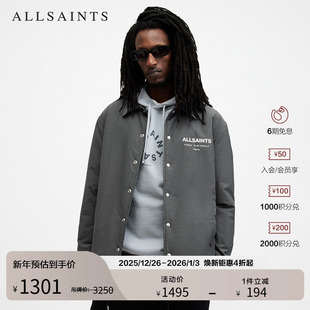 M082OB 男装 ALLSAINTS男士 休闲夹克棉服外套保暖舒适Logo复古秋季