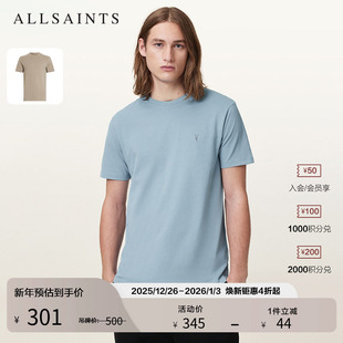 男装 T恤柔软休闲上衣2025年秋季 M030JB 羊头短袖 ALLSAINTS男士