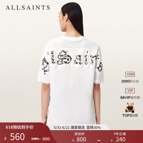 ALLSAINTS女士短袖T恤
