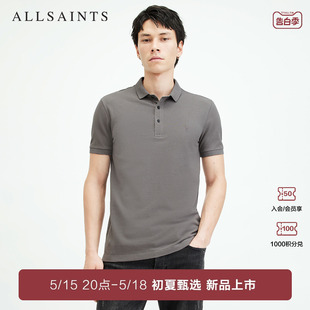 羊头纯棉短袖 ALLSAINTS男士 Polo衫 MD051H 经典 T恤2024春新款