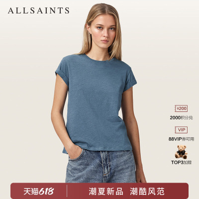 ALLSAINTS女士圆领T恤