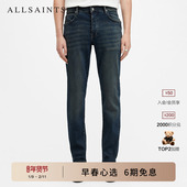 款 明星同款 M023EB Sid紧身小脚裤 子春季 ALLSAINTS男士 弹力牛仔裤