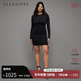 包臀短裙子春秋季 WD015Z 款 连衣裙长袖 ALLSAINTS女士修身