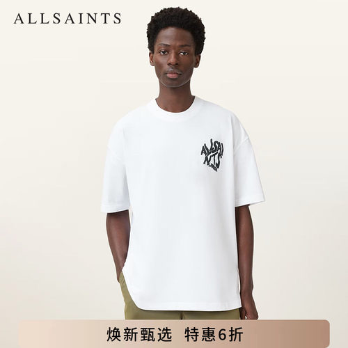ALLSAINTS男士圆领T恤