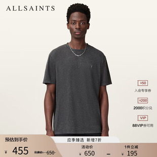 ALLSAINTS男士羊头T恤宽松圆领短袖上衣2026年夏季男装M016JC