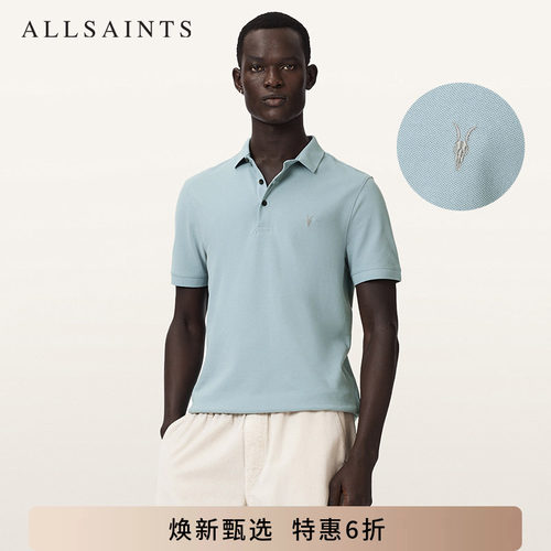 ALLSAINTS男士短袖POLO衫