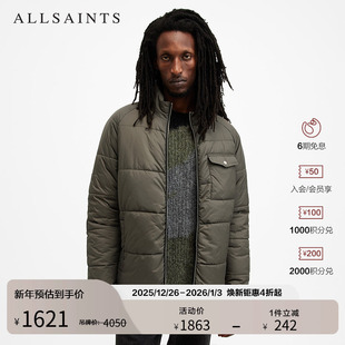 M059OB 男装 ALLSAINTS男士 双面穿棉衣外套宽松夹克棉服秋季