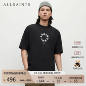ALLSAINTS男士 圆领字母logoT恤官方秋季 宽松休闲上衣M072PB