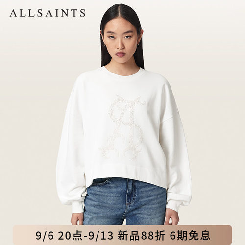 ALLSAINTS女士圆领卫衣