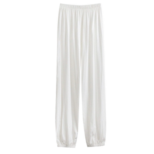 汉服打底裤白色内搭马面裙衬裤防走光安全裤松紧高腰束脚古装长裤