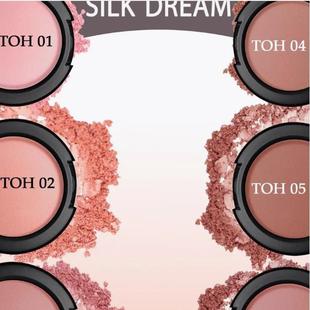 luxvisage腮红单色Silk Dream提升气色易上色平价好用白俄罗斯