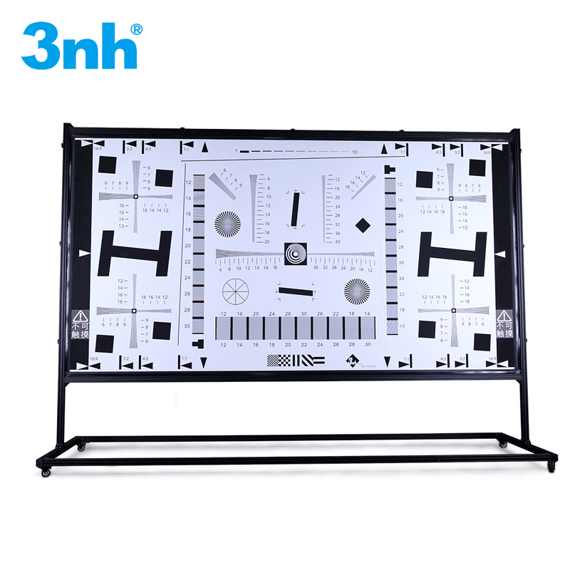 3nh图像评测8倍chart图卡挂架4倍双面图卡支架可升降电动T1422-4D
