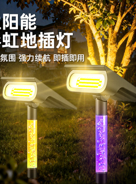 2026新款太阳能户外庭院景观照树灯家用花园氛围装饰草坪插地射灯