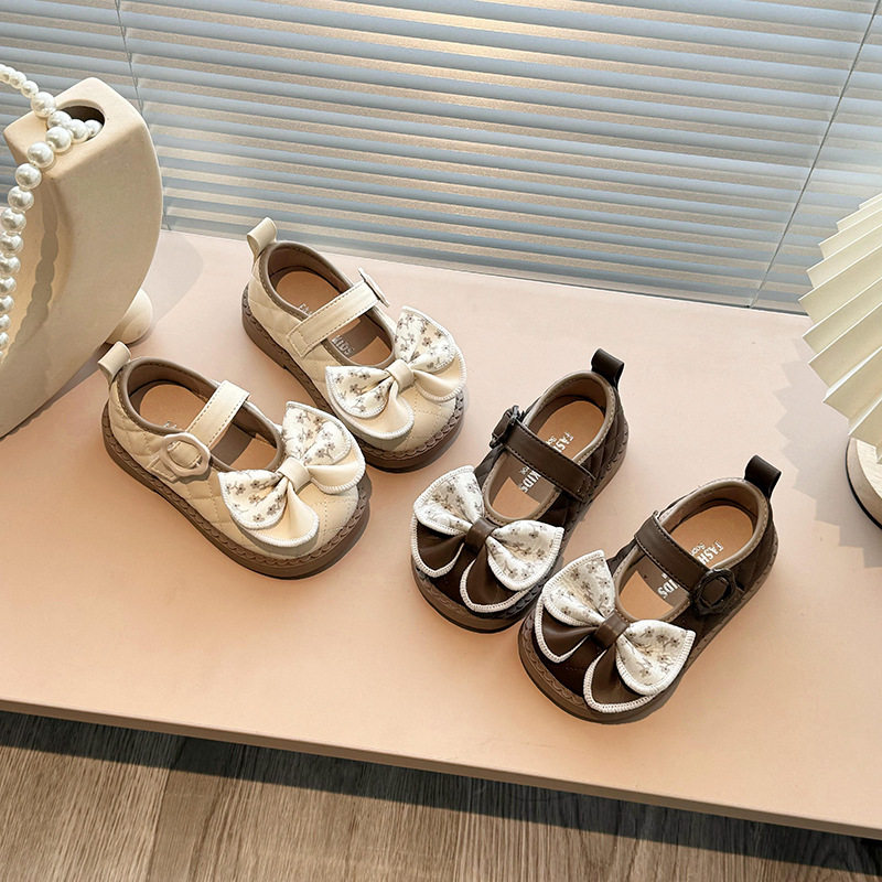 女童鞋小皮鞋2026春季新款儿童软底宝宝防滑单鞋秋季女孩公主鞋子