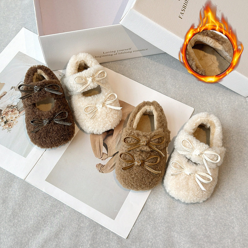 韩版儿童加绒软底豆豆鞋毛毛鞋2025秋冬新款女童羊羔毛宝宝棉鞋潮,童鞋/婴儿鞋/亲子鞋,棉鞋,淘宝优惠券,粉丝福利购,淘宝优惠卷
