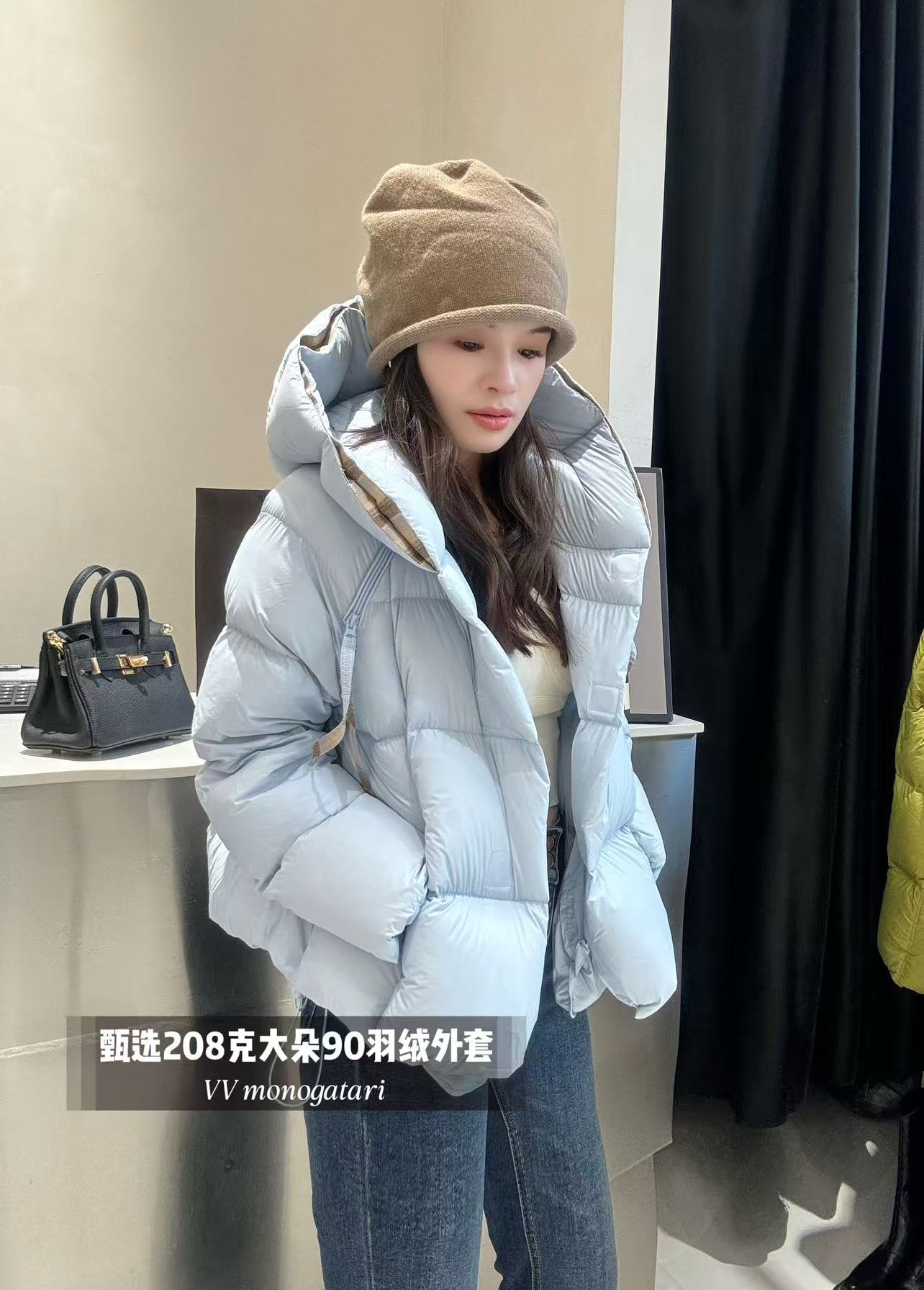 欧货爆款2025秋冬新款时尚百搭韩版短款90羽绒服保暖厚外套女潮