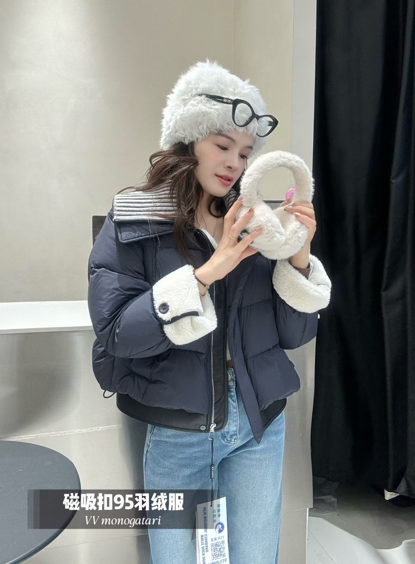 欧货爆款2025冬新款时尚百搭韩版短款翻领90羽绒服保暖厚外套女潮