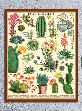 cavallini拼图专用定制框美式复古1000片55*70cm实木画框大号卡纸