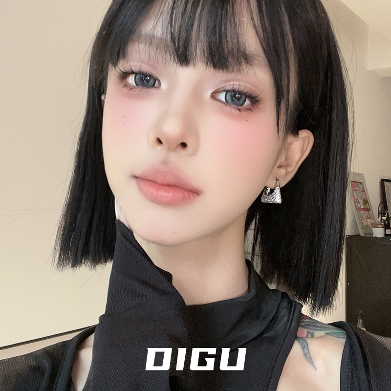 独特小众满钻包包造型耳扣轻奢