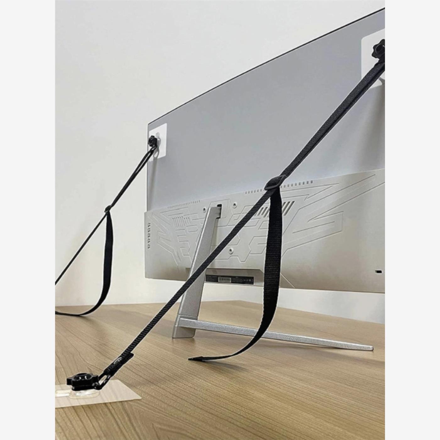 电视机大屏幕防倾倒固定