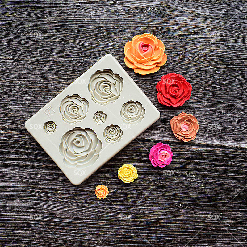 superior quality rose silica gel Invert sugar mould DIY Cake decorate tool Handmade Soap With soil mould MR57in the Kitchen/Cooking utensils , Barbecue/Bakeware , Baking DIY Appliance , Baking mold  category - from Buy2taobao.com to provide professional Taobao agent buy service