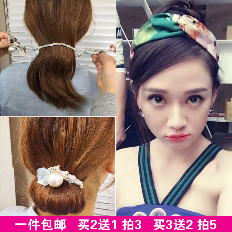 Accessoire cheveux en tissu - Ref 1198357 Image 1