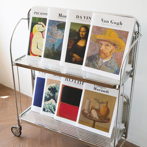 北欧风英文杂志拍照道具