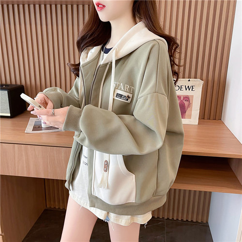 小个子加绒加厚外套女