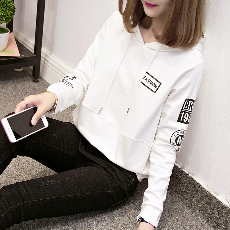 ins超火的连帽卫衣女2020新款春秋韩版宽松原宿BF风薄款长袖外套在类目 女装/女士精品, 卫衣/绒衫中 - 来自Buy2taobao.com提供专业的淘宝代购服务