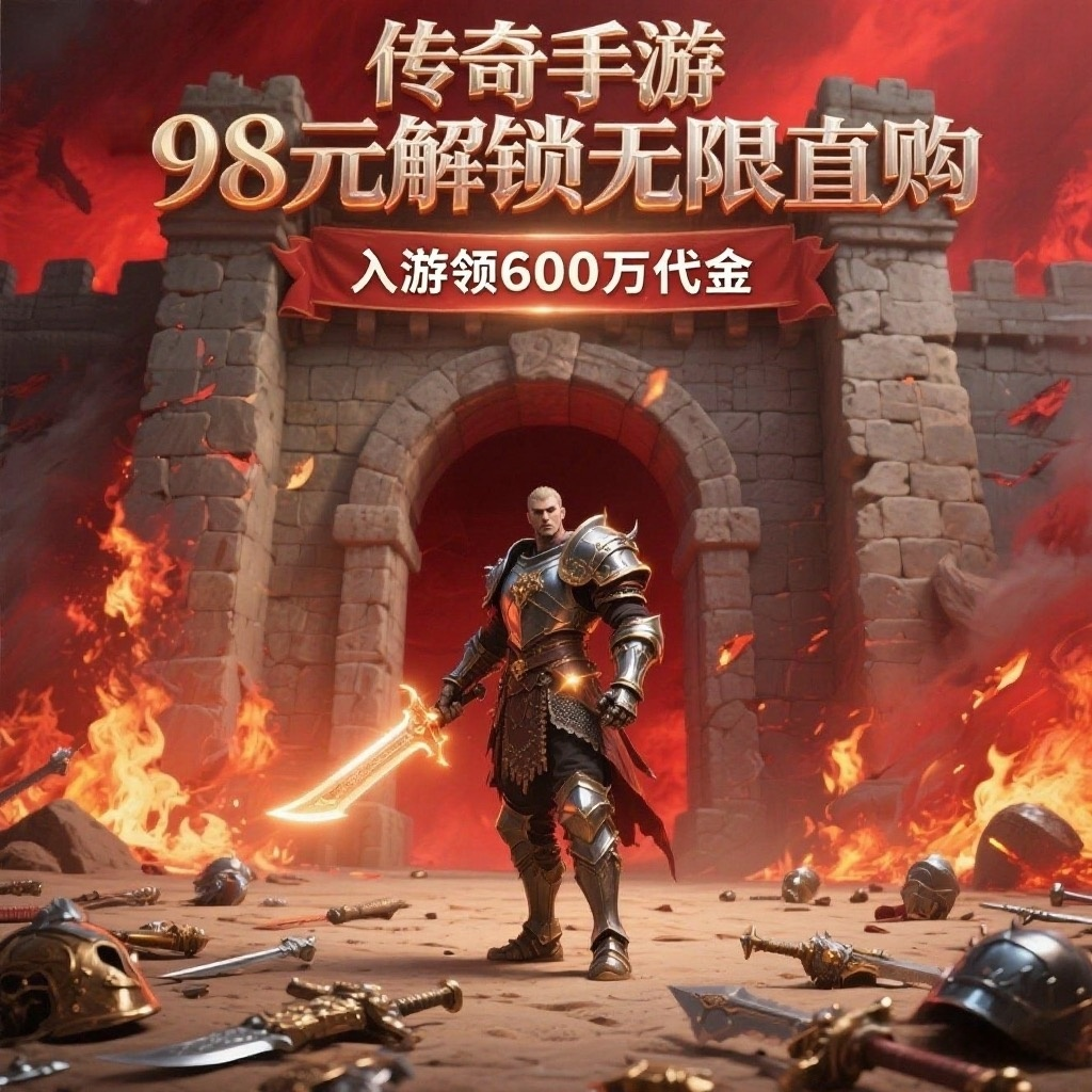 传奇手游无限代金买断版进游送600万代币非单机传奇游戏三职业