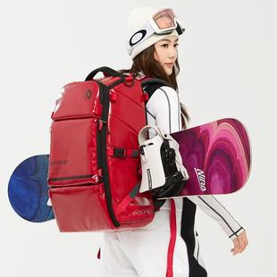 新款 野雪背包双肩单板登山背包双板滑雪包户外多功能包35L