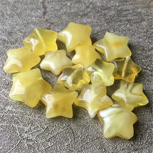 蜜蜡金绞蜜星星背云吊坠
