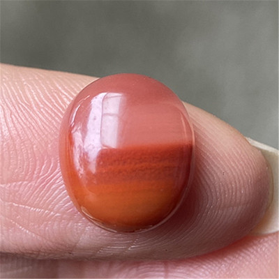 12.93*10.95MM天然川料南红玛瑙吊坠冰飘 聚宝盆戒面 可镶嵌戒指