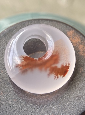 15毫米九口料天然南红玛瑙特色草花冰飘平安鱼眼公主扣