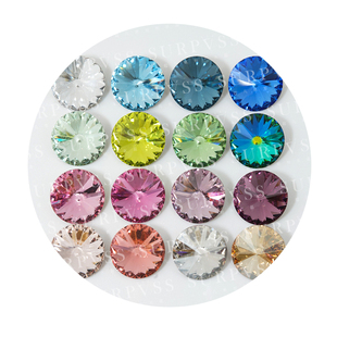 奥地利水钻奥地利水晶1122卫星ss29 ss34圆形异型钻奥钻发饰美甲