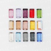 正品 施家奥地利华子水晶2510HF迷你长方形diy美甲饰品贴钻材料包