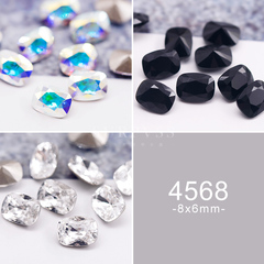施家奥地利华子水晶4568菱形椭圆花式石异形钻美甲钻diy饰品贴钻