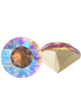 正品奥地利华子1088尖底圆钻美甲DIY堆钻水晶贴钻246SHIM星光浅黄