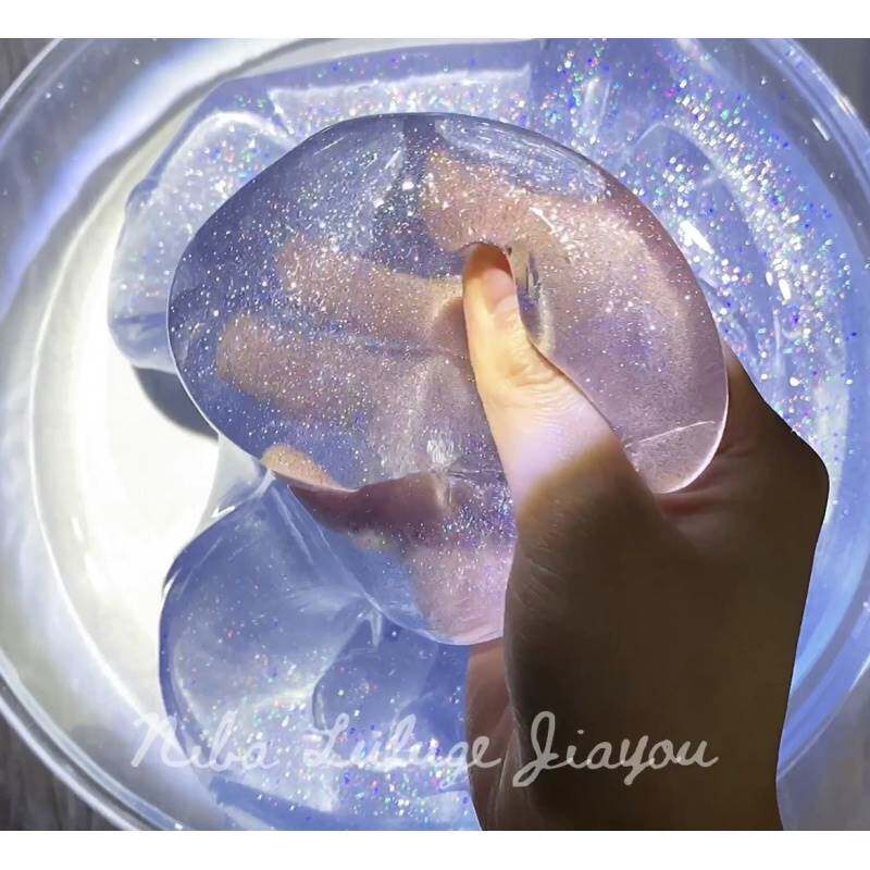 梦境网红m家仙气透泰水潭泥起泡胶史莱姆解压声控水晶泥儿童