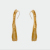 Silent Waterfall Earrings Gold/Gold