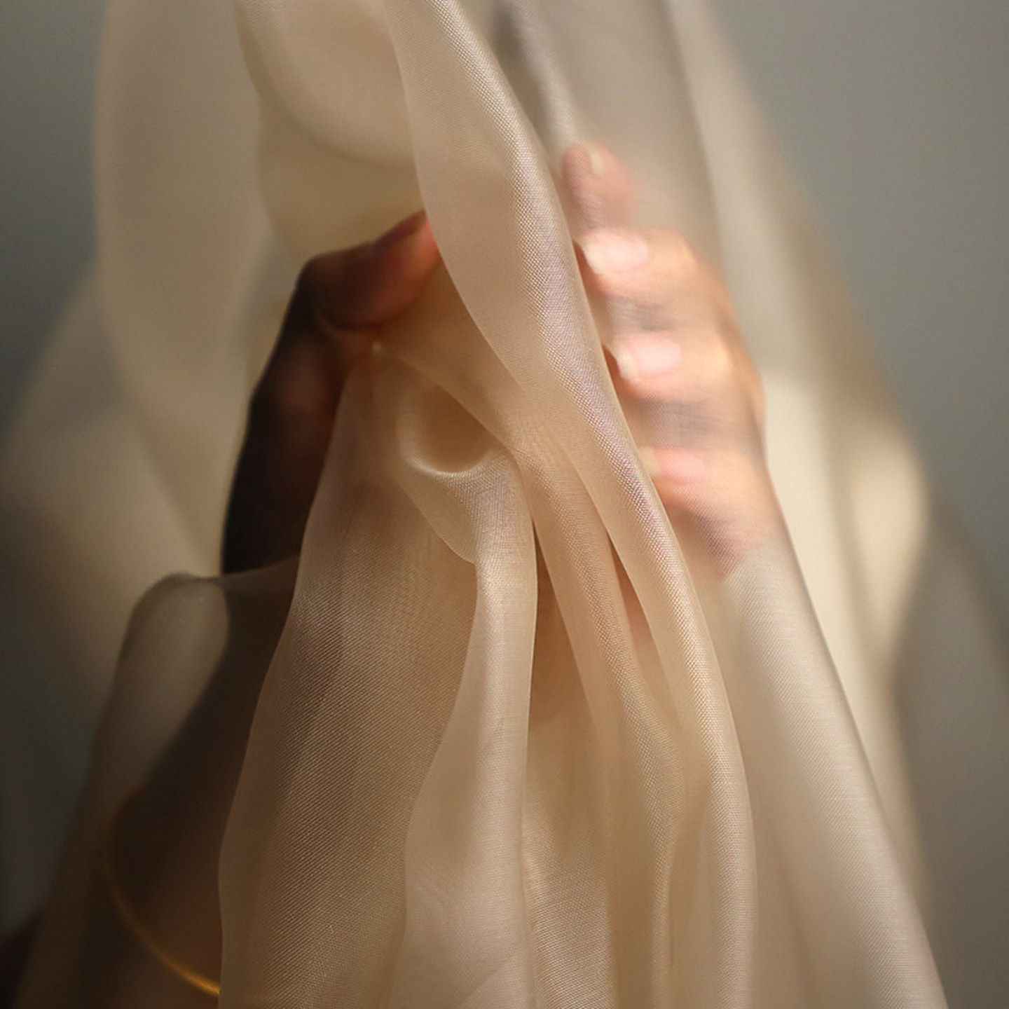 尼龙网纱布料高档尼diy手工衣服婚纱裙华丽透明造型面料纱汉服布