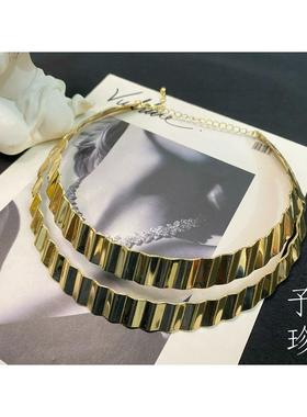 予私珍宝 1948 复古Vintage欧美巴洛克金属重工夸张项圈 包邮