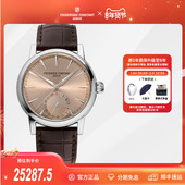 康斯登瑞士原装 自家机芯典雅日期系列商务休闲男表FC 706SAL3H6