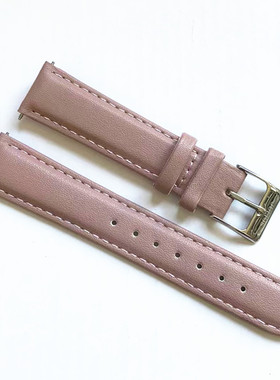 聚利时手表带原装表带宽度18mmJA-1017原厂表带配件粉色棕色黑色