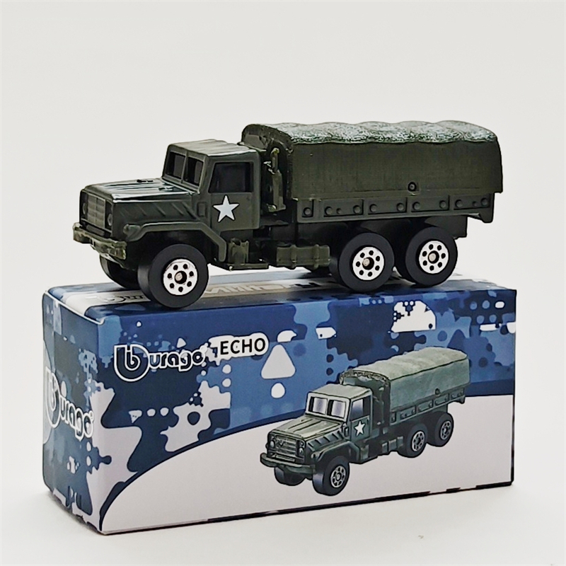 正版授权比美高1:64美式军用运输卡车合金车模型精品收藏摆件男孩