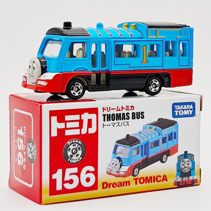 正版多美卡合金车托马斯巴士车模小汽车男孩玩具车运输车火车模型